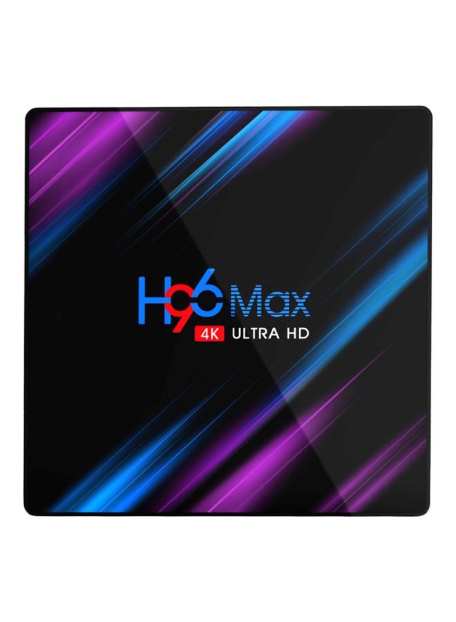 H96 Max Smart Android TV Box LU-V6139EU Black/Blue/Purple - Image 2