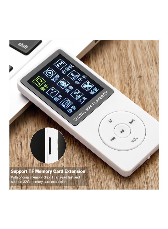 MP4 Digital Player LU-V5734W White/Black