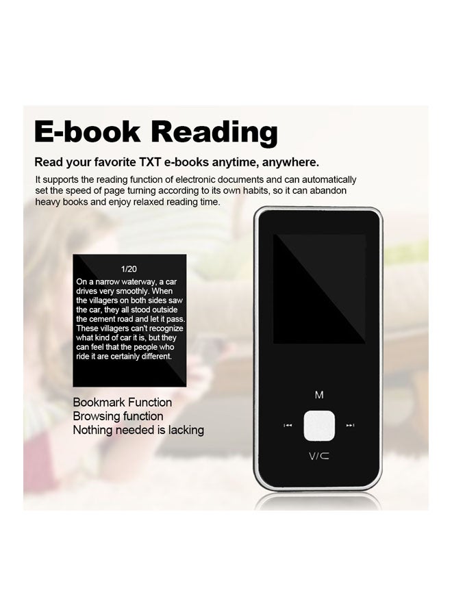 دوكولر مشغل رقمي MP4 LU-V5733C برتقالي/ أبيض/ أسود - Image 2