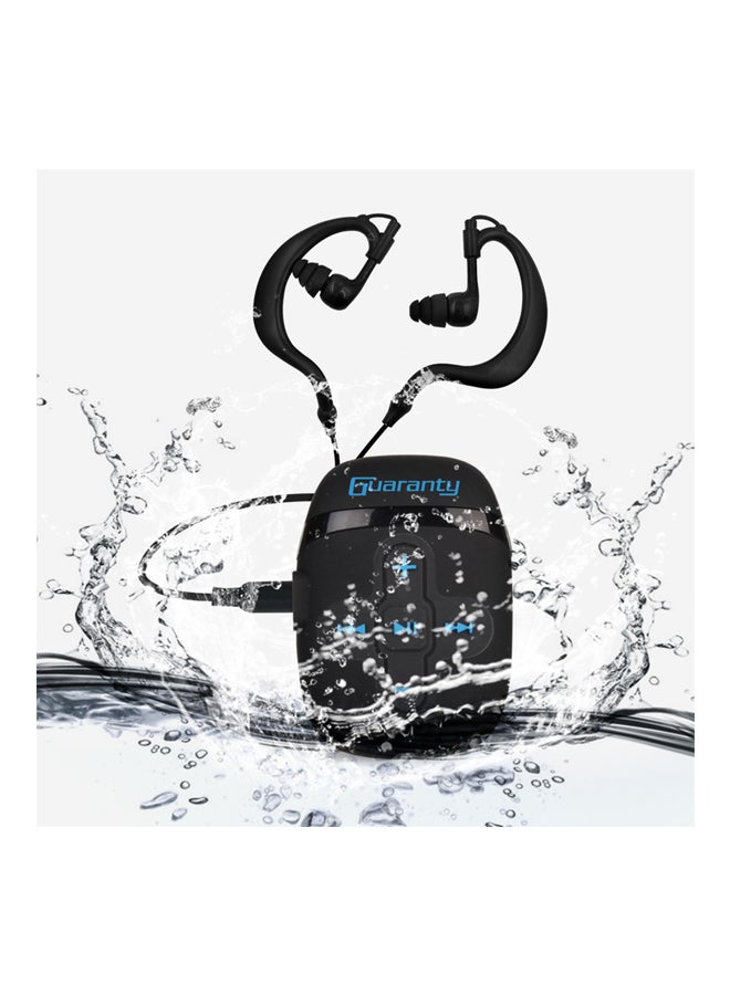 مشغل موسيقى MP3 مزود بسماعة أذن داخلية LU-V5364 أسود - Image 4
