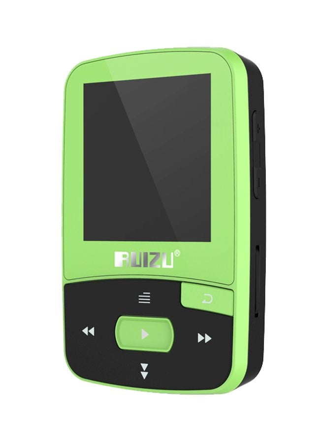 RUIZU - X50 Bluetooth MP4 Player LU-V2997GR Black/Green/White - Image 1