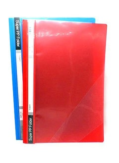 Generic 2-Piece File Set Red/Blue 
