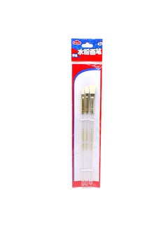 M&G 3-Piece Drawing Brush Set White 