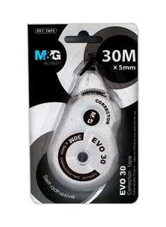 M&G Evo 30 Self Adhesive Corrector Tape Black 