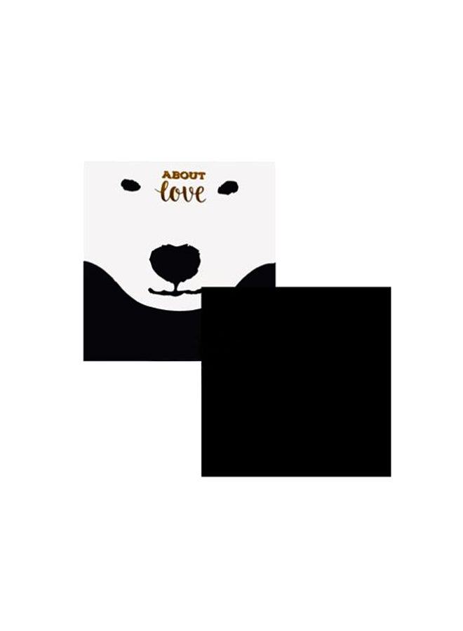 ورق ملاحظات لاصق أبيض