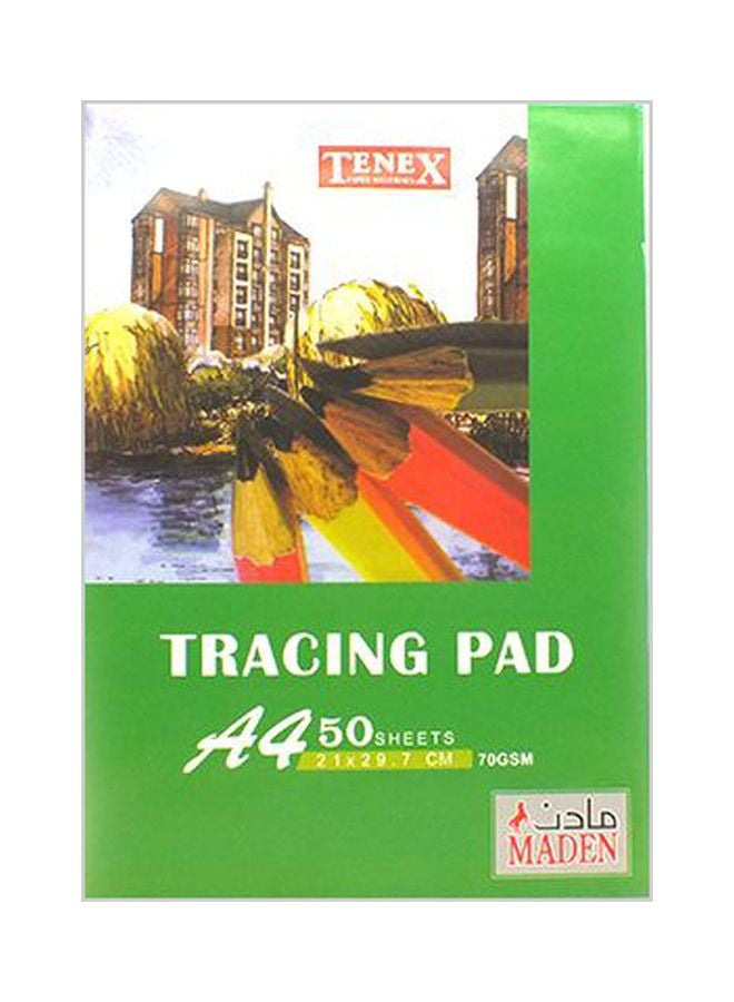 Generic 50-Piece A4 Tracing Pad 