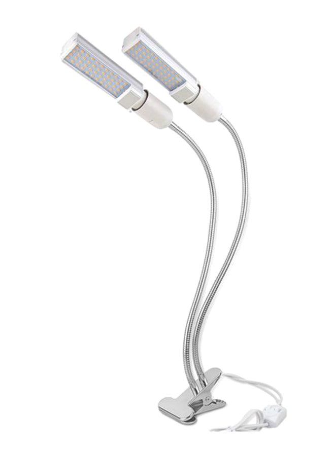 ماركة غير محددة مصباح LED بضوء طيفي كامل لنمو النباتات فضي 850جرام 