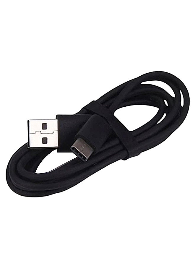 LW Type-C Data Sync And Charging Cable Black - Image 1