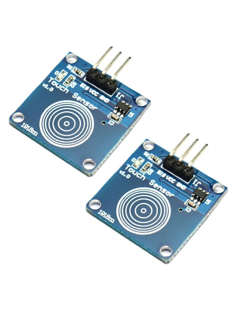 Vicactus SHAHIDEER DIY TTP223B Digital Touch Capacitive Sensor Switch Module Multicolour  - Image 1