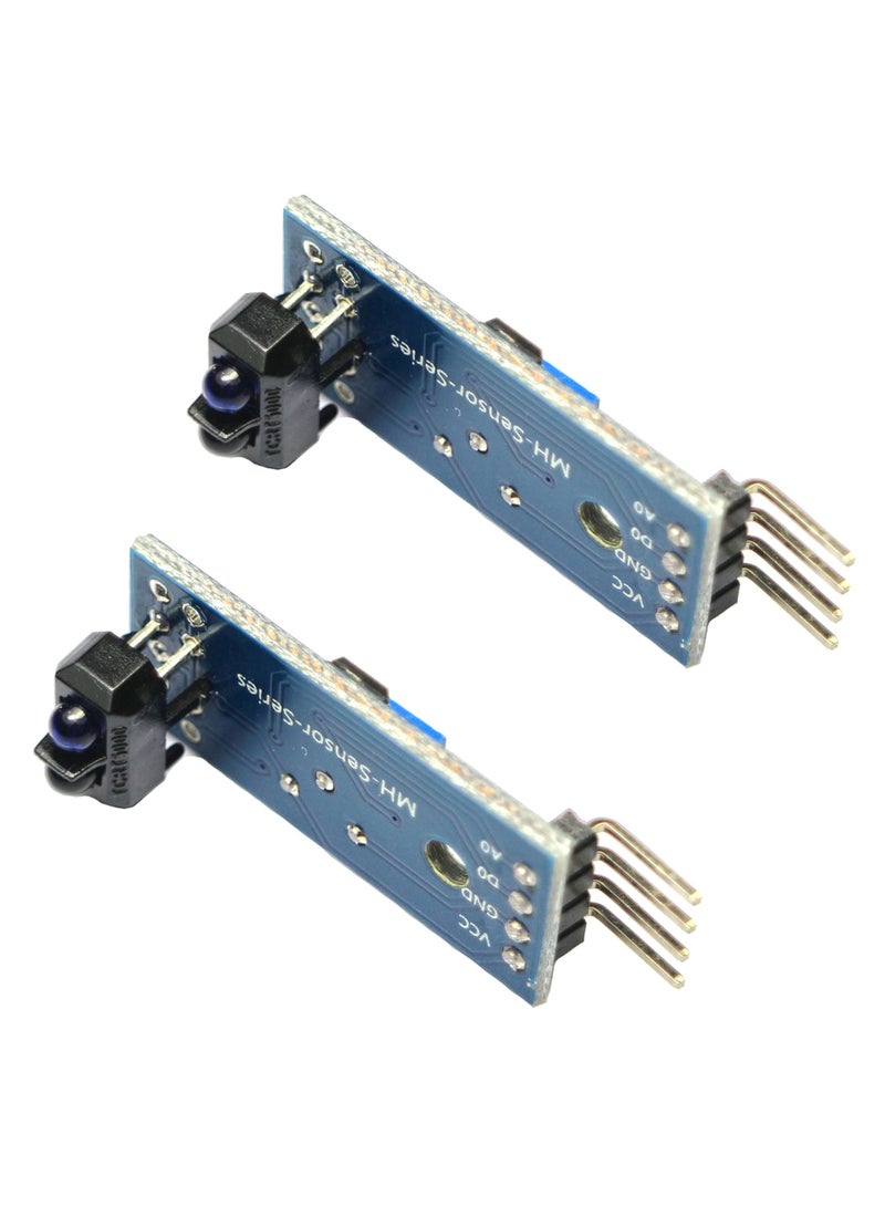Vicactus - 2-Piece TCRT5000 Infrared Reflective Sensor Module Set Multicolour - Image 1