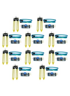 10-Piece Soil Moisture Sensor Automatic Watering System Set Multicolour