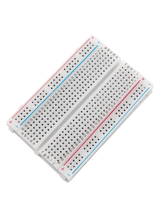 Vicactus - 2-Piece Breadboard Solderless Prototype PCB Board White - Image 1