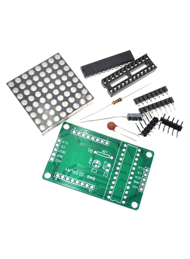 Vicactus Dot Matrix Display Module For Arduino MCU SCM Kit Multicolour  - Image 1