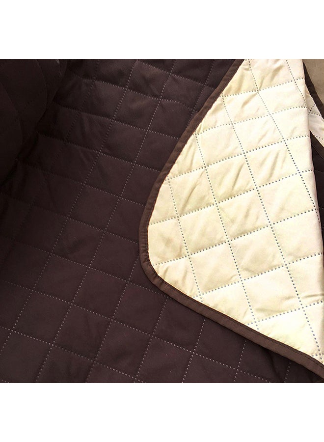 غطاء أريكة مانع للانزلاق بوجهين بني 220x180Ø³Ù†ØªÙŠÙ…ØªØ± - Image 5