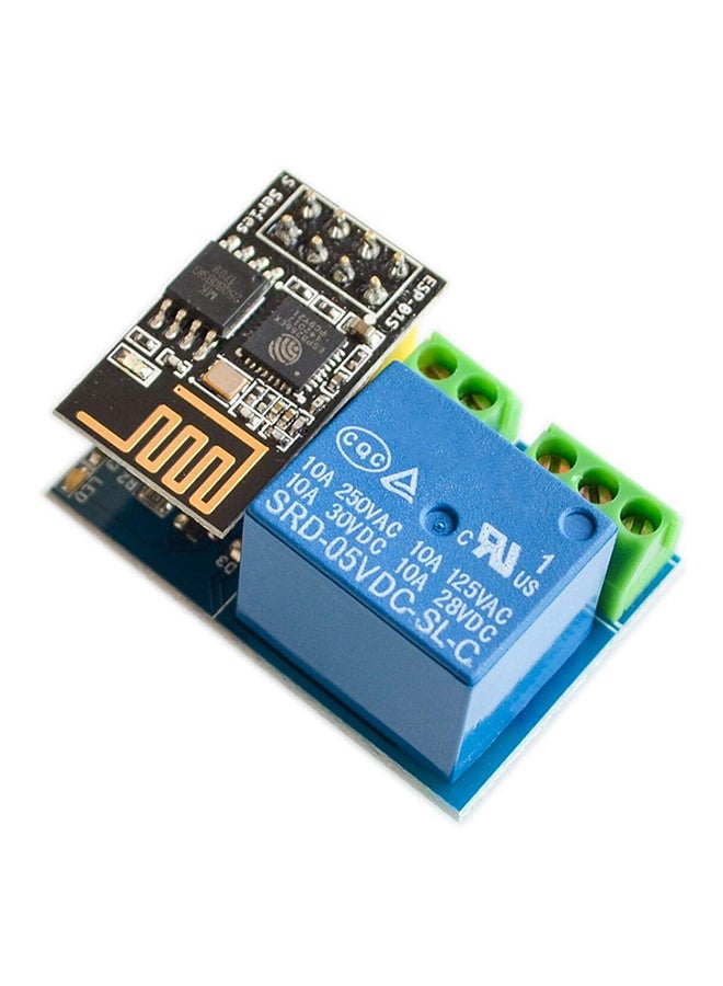 ماركة غير محددة مرحل لاسلكي بتقنية واي فاي طراز Esp8266 Esp-01S موديل 1 لنظام أردوينو سمارت هوم أسود  - Image 2