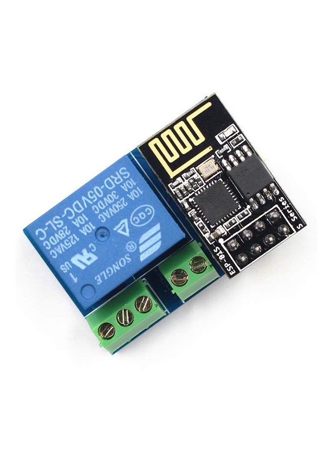 ماركة غير محددة مرحل لاسلكي بتقنية واي فاي طراز Esp8266 Esp-01S موديل 1 لنظام أردوينو سمارت هوم أسود  - Image 3