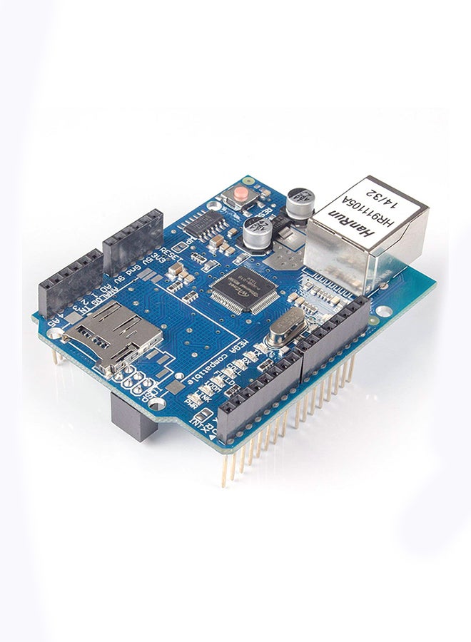 Ethernet Shield W5100 R3 Network Expansion Board For Arduino Uno Mega2560 Blue