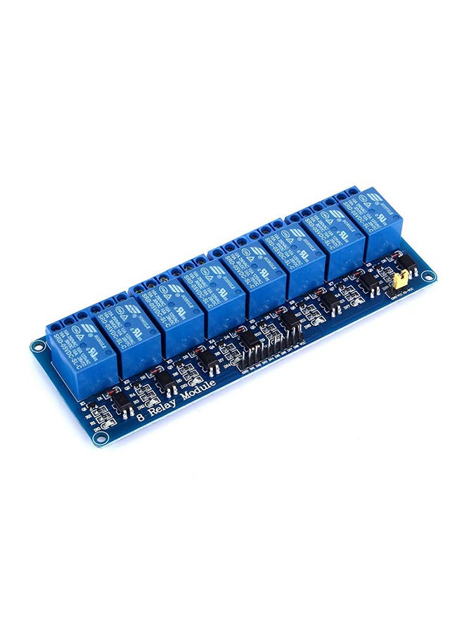 Generic 8 Channel Dc 5V Relay Module With Optocoupler For Arduino Uno R3 Blue  - Image 3
