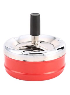 Bluelans Windproof Press Rotating Ashtray Multicolour 9.5cm x 9cm 