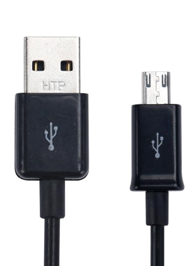 Generic - Micro USB Charger Cable For Samsung Galaxy S7 Edge Black - Image 1