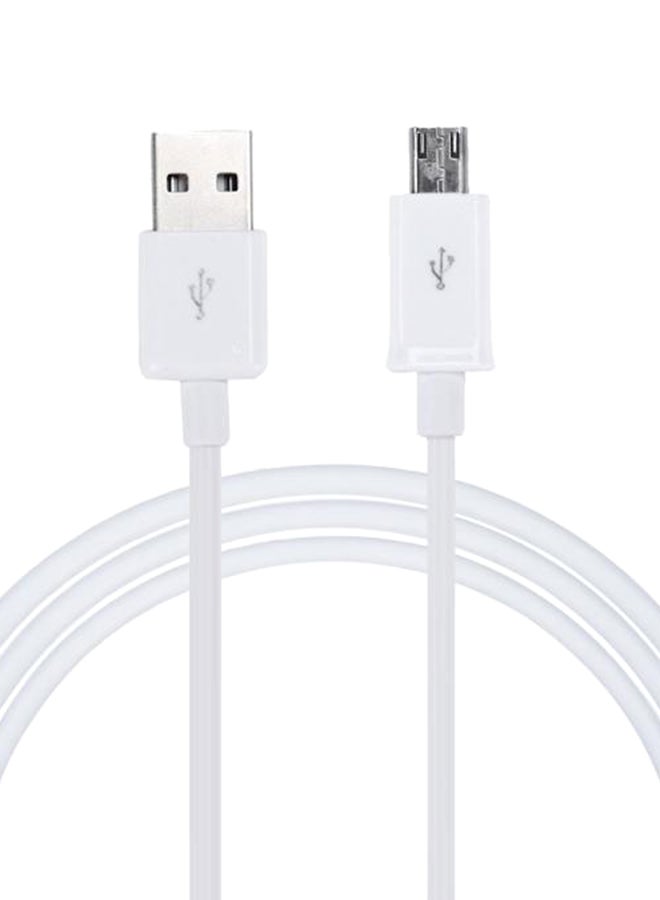 Generic - Micro USB Charger Cable For Samsung Galaxy S7 Edge White - Image 1