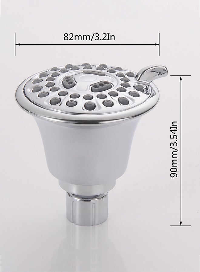 High Pressure Showerhead Silver - Image 2