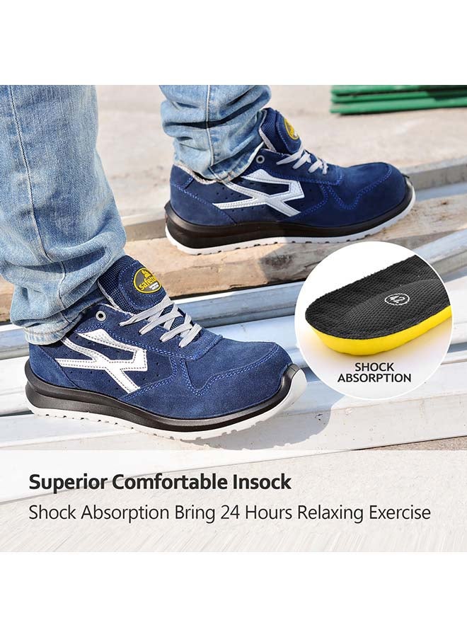 Safetoe Best Jogger Low Ankle Shoes Blue  - Image 5