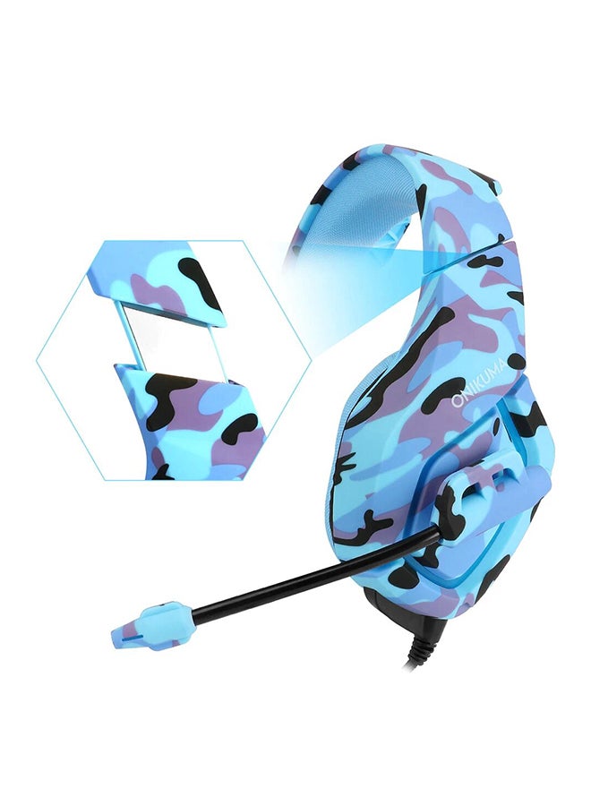 onikuma - Gaming Headset With Microphone For PS4 /PS5 /XOne /XSeries /Nswitch /PC -wired - Image 1