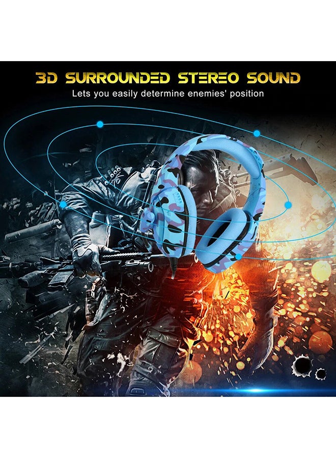 onikuma - Gaming Headset With Microphone For PS4 /PS5 /XOne /XSeries /Nswitch /PC -wired - Image 1