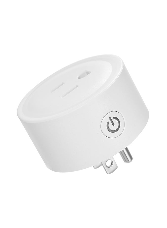 Generic Mini Smart WiFi Socket Remote Control Plug White 56grams  - Image 1