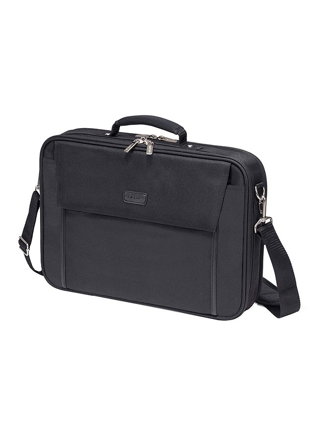 DICOTA - Multi Plus Base Toploader Laptop Bag 15 - 17.3 Inch Black - Image 1