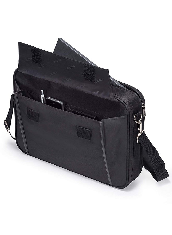 DICOTA - Multi Plus Base Toploader Laptop Bag 15 - 17.3 Inch Black - Image 1
