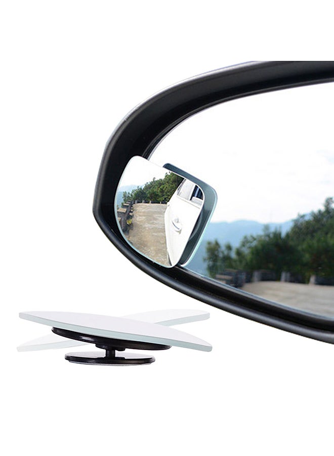 دي بلو مرآة الرؤية الخلفية للنقاط الخفية مكونة من قطعتين - Image 2