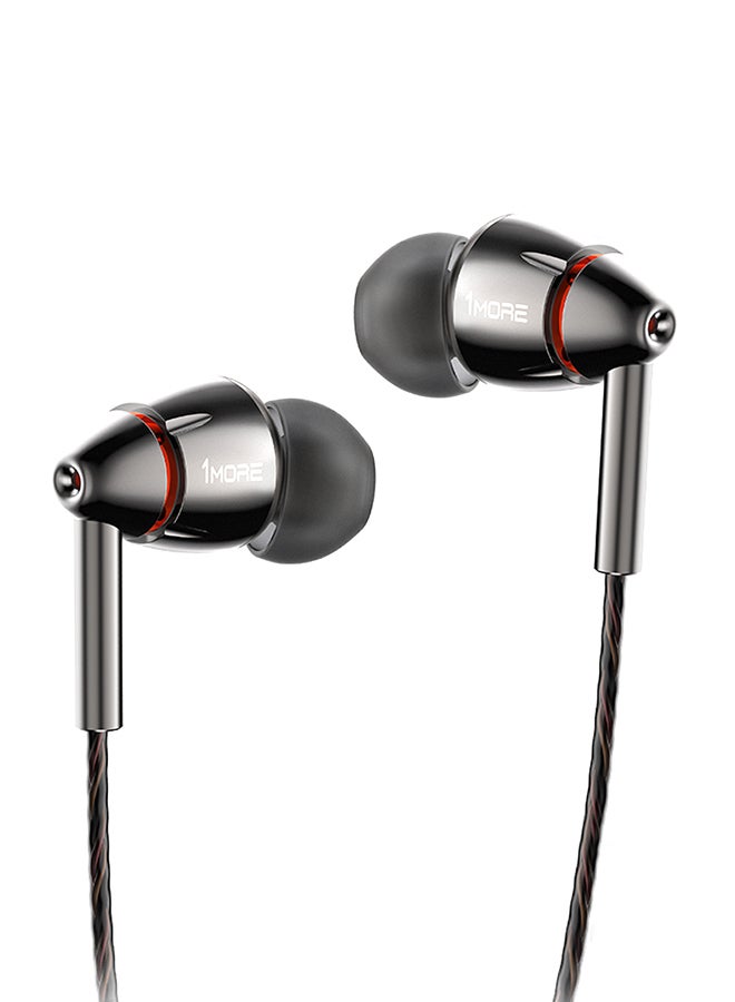 1MORE Quad Driver In-Ear Wired Headphone Black - Image 1