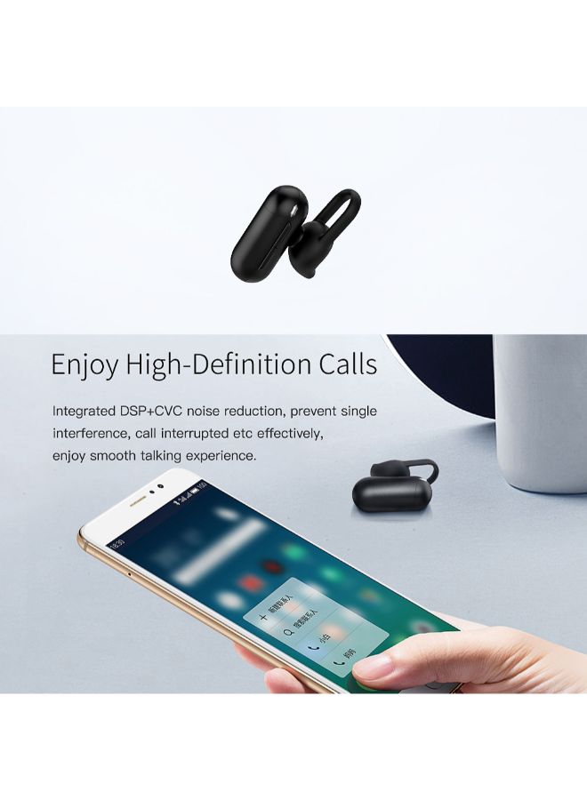 Mono Wireless In-Ear Bluetooth Headphone With Mic Black - Image 5
