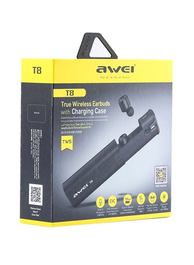 أوي سماعات أذن بخاصية البلوتوث مع علبة شحن أسود - Image 5