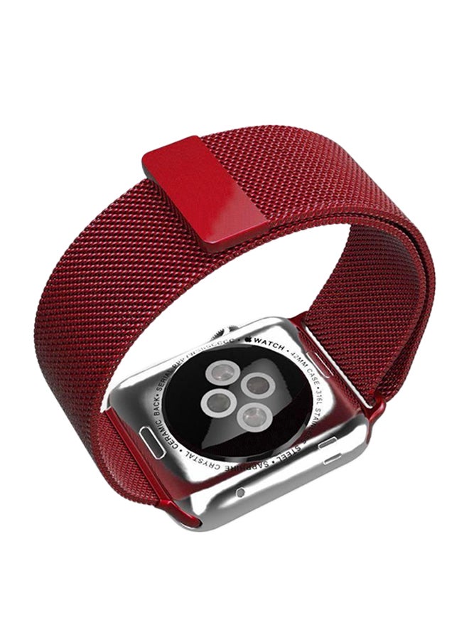 Generic - Bracelet Watch Band For Apple Red - Image 1