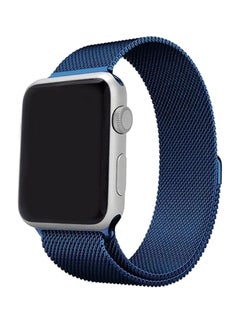 Milanese Loop Smart Watch Band For Apple Series Blue