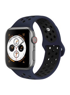 Replacement Smart Watch Wristband For Apple Series Blue/Black