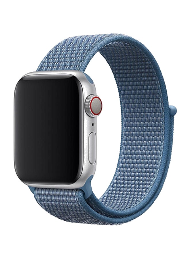 Generic - Sports Wrist Band For Apple Watch 42-44 mm Blue - Image 1