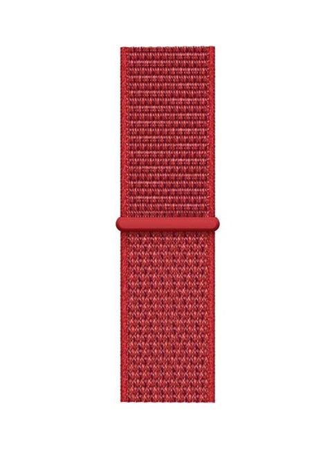 Smart Wrist Band For Apple Watch 44 mm Red