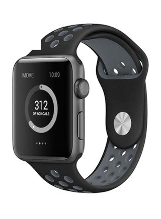 Smart Wrist Band For Apple And Nike Series Watch 42mm Black/Grey - v1565272272/N28686161A_1