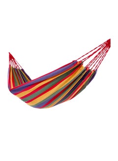 Generic Single Canvas Hammock Swing Multicolour  - Image 1