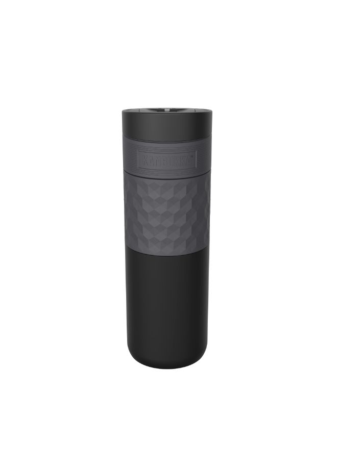 Kambukka 3-In-1 Lid Etna Thermos Water Bottle 500 Ml Black Steel 0.4kg - Image 3