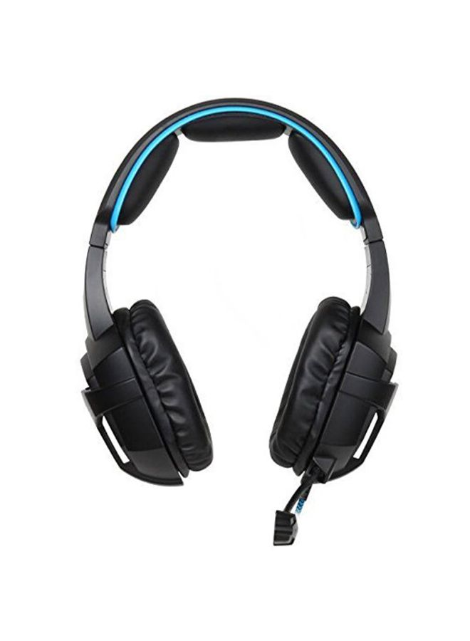 ساديس سماعة رأس ستيريو سلكية بتصميم يغطي الأذن مزودة بميكروفون للألعاب - Image 3