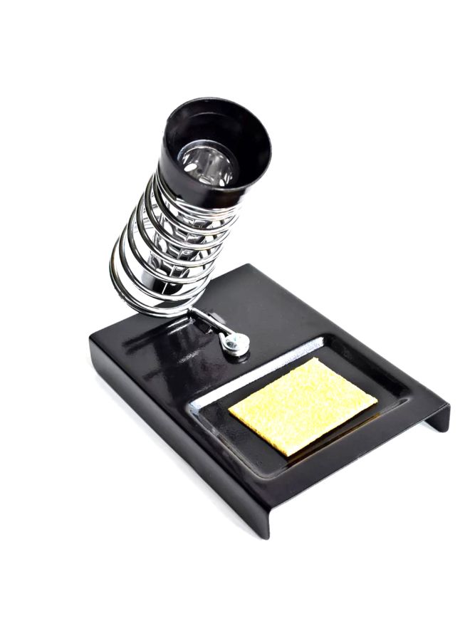 Soldering Iron Stand Holder With Cleaning Sponge Multicolour 0.205kg - Image 3