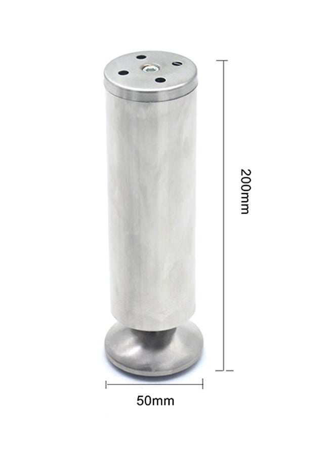 Non Slip Adjustable Cabinet Leg Silver 0.15kg  - Image 2
