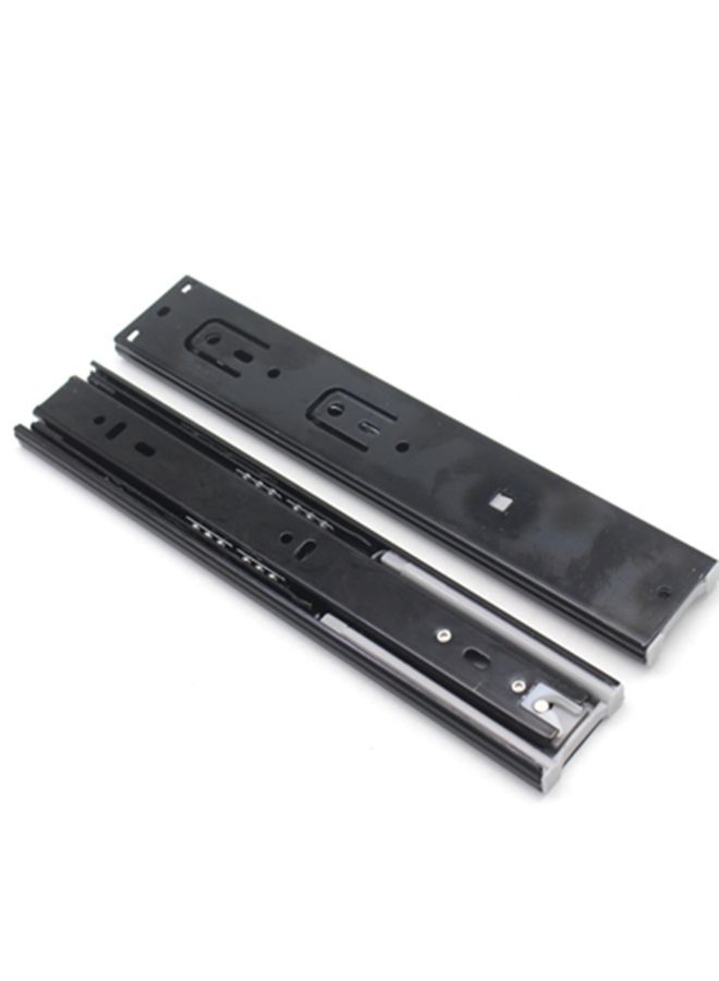 2-Piece Ball Bearing Drawer Slide Black 14inch  - Image 4