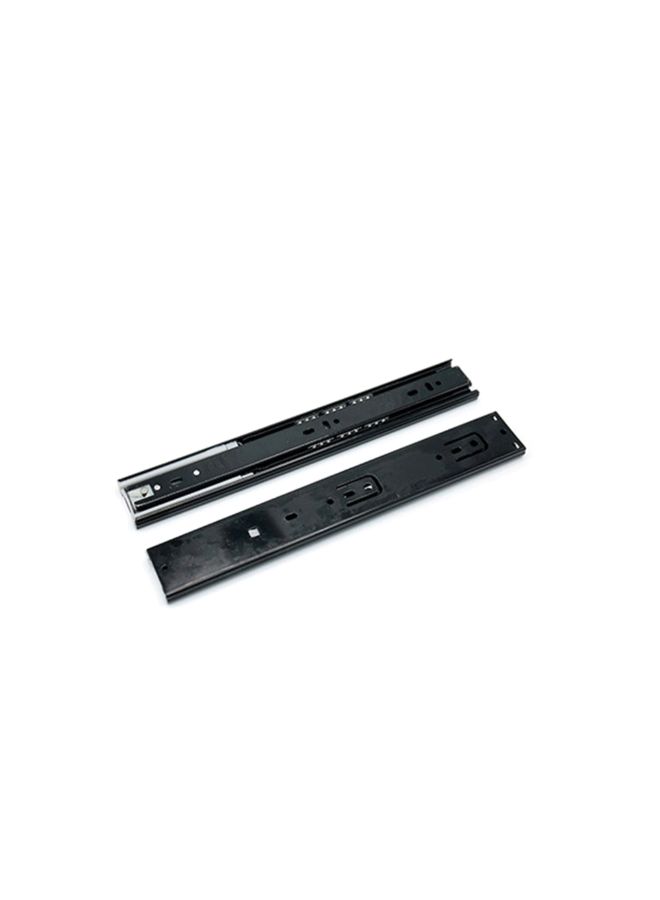 2-Piece Ball Bearing Drawer Slide Black 12inch  - Image 3