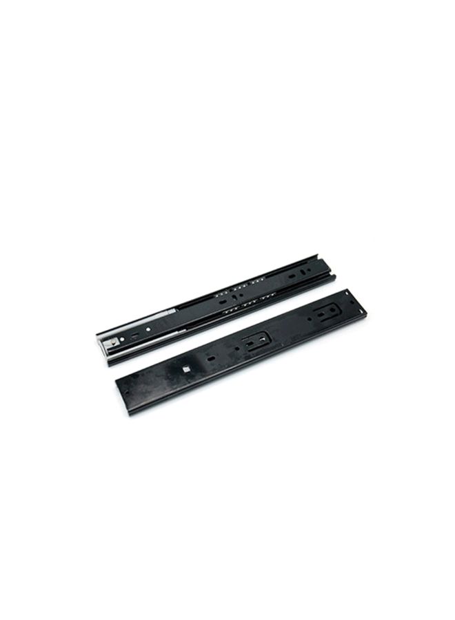 2-Piece Ball Bearing Drawer Slide Black 10inch  - Image 3